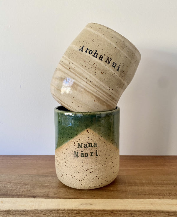 Maori word mugs NZ