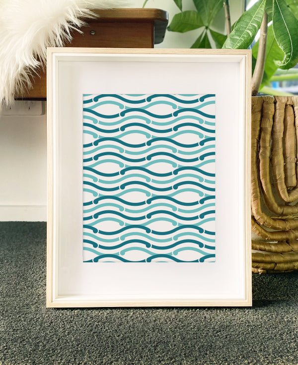 Moana Maori art print